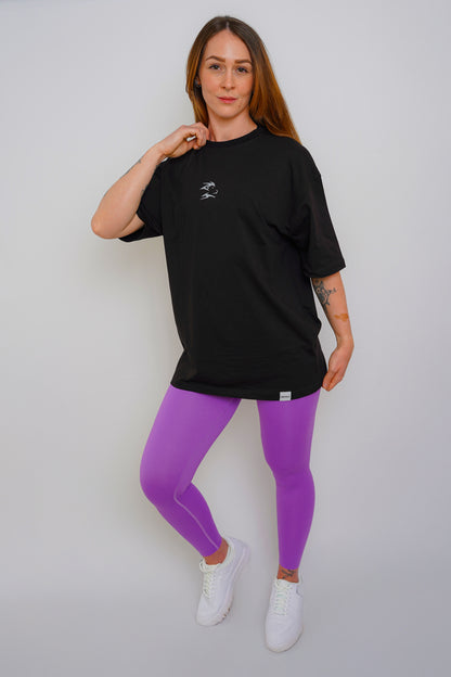 Oversized Fitness T-Shirt for Women – Schwarz (B-Free Collection)
