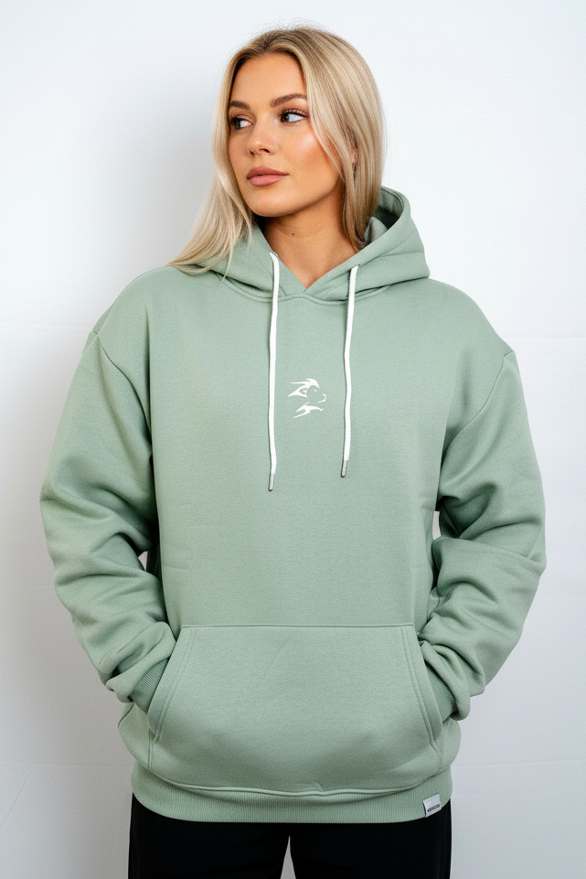 GYMHOLIC - Oversized Pullover for Women and Men – Aqua