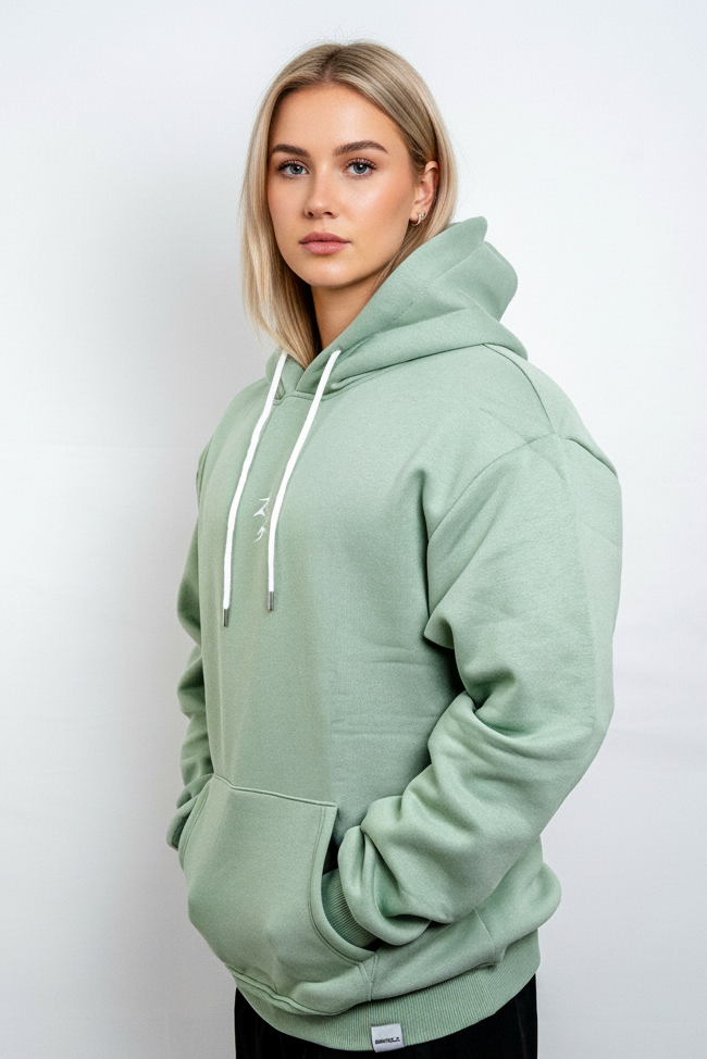 GYMHOLIC - Oversized Pullover for Women and Men – Aqua