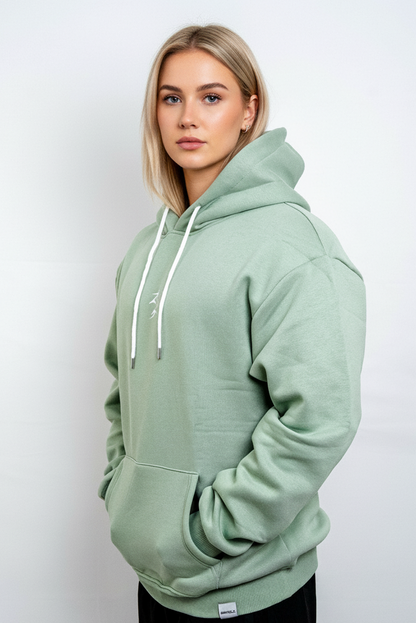 GYMHOLIC - Oversized Pullover for Women and Men – Aqua