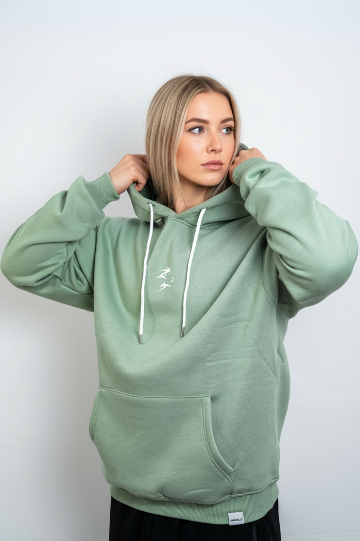 GYMHOLIC - Oversized Pullover for Women and Men – Aqua
