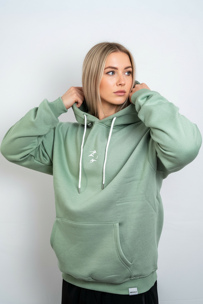 GYMHOLIC - Oversized Pullover for Women and Men – Aqua