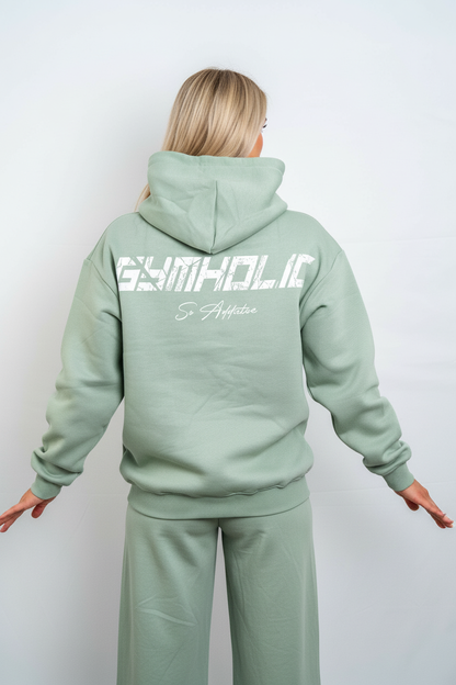 GYMHOLIC - Oversized Pullover for Women and Men – Aqua